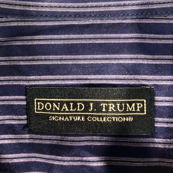 Donald Trump Mens Button Down Shirt Sz M 15 1/2 - Picture 3 of 5
